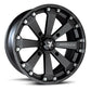 MSA WHEELS M20 Kore Utility Rim - Black 14x7 - 1049658