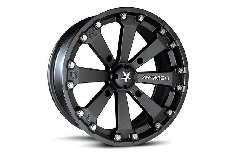 MSA WHEELS M20 Kore Utility Rim - Black 14x7 - 1049659