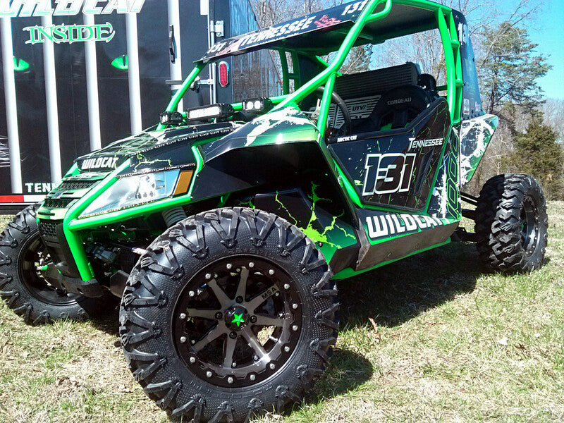 MSA WHEELS M21 Lok Utility Rim - Silver/Black 15X7 - 1049662