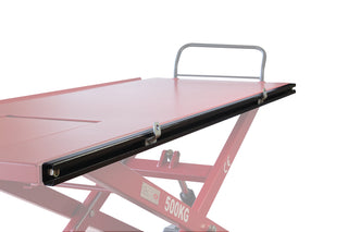 JMP 500 rails with sliding hooks