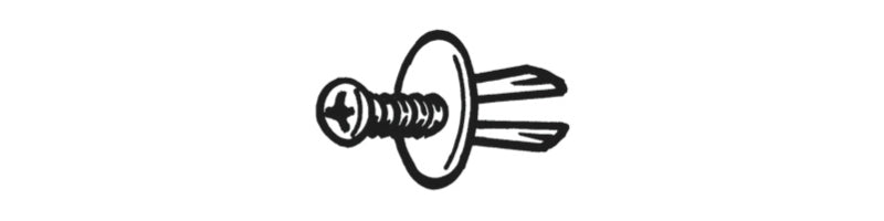 BETA Expansion Screw for Shop Furniture
