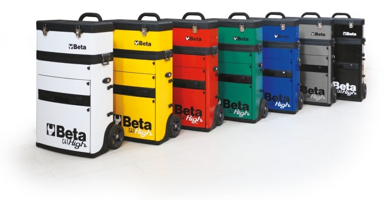 BETA Two Module Tool Trolley RAL9005 Black