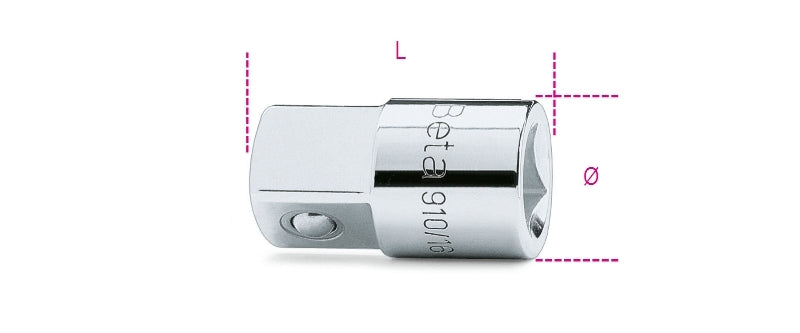 BETA 3/8'' Female and 1/2'' Male Adaptor