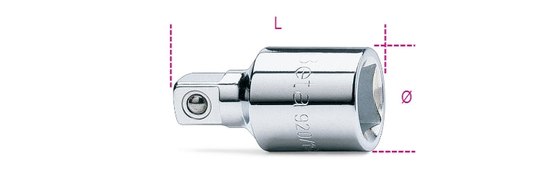 BETA 1/2'' Female and 3/8'' Male Adaptor
