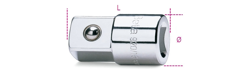 BETA 1/2'' Female and 3/4'' Male Adaptor