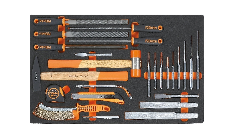 BETA M230 M Series Tool Module 25 Hammers, Punches, Chisels & Files