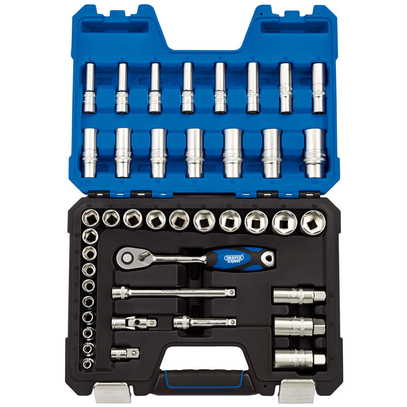 DRAPER Metric 3/8â€ Sockets & Ratchet Set