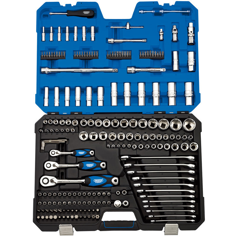 DRAPER 1/4â€, 3/8â€™â€™ and 1/2â€™â€™ Sockets & Ratchet Set