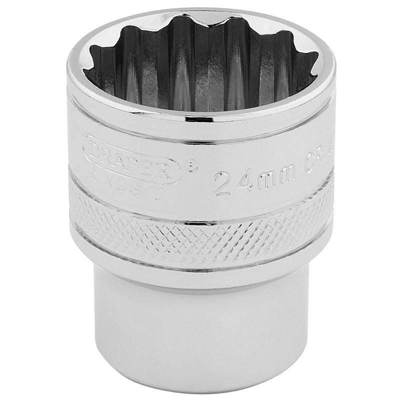 DRAPER 1/2 12 points Hi-TorqÂ® 24mm Socket