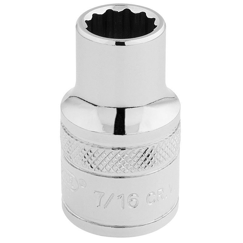 DRAPER 1/2'' Drive Sockets 12 Points 7/16''