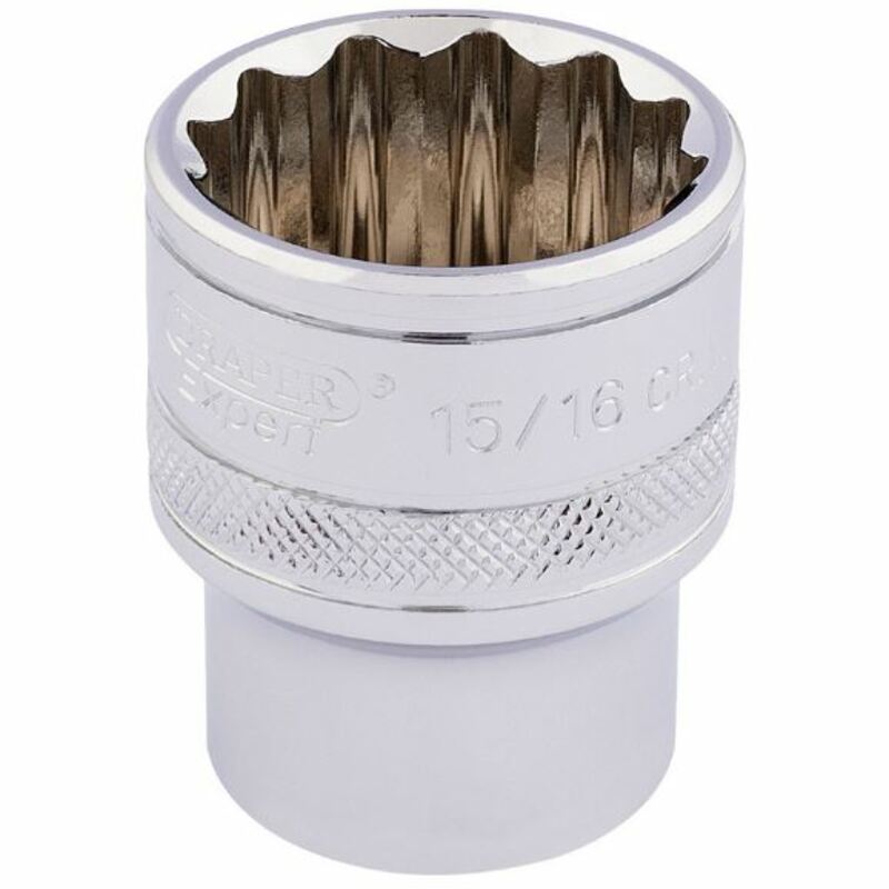 DRAPER 1/2'' Drive Sockets 12 Points 15/16''