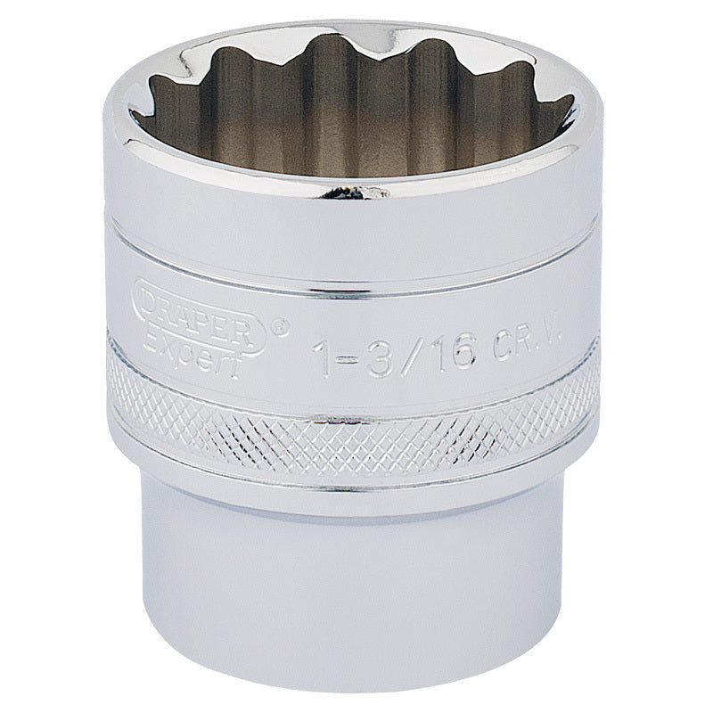 DRAPER 1/2'' Drive Sockets 12 Points 1 3/16''