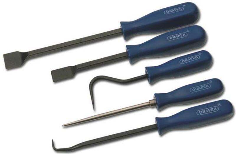 DRAPER Scrapers Set 5 pcs
