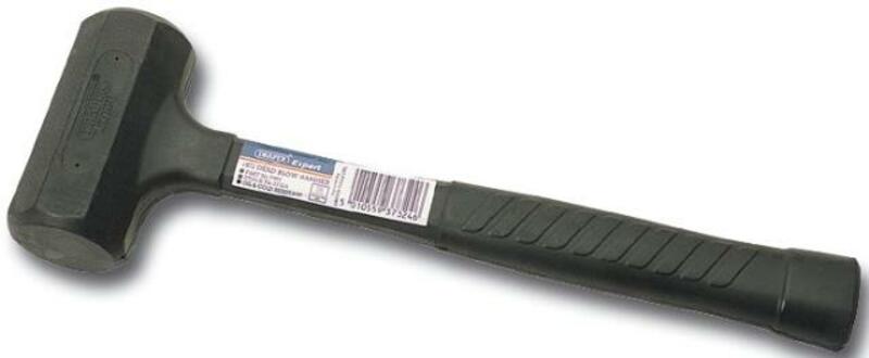DRAPER Dead Blow Mallet Monobloc Ã˜51,5mm 1kg