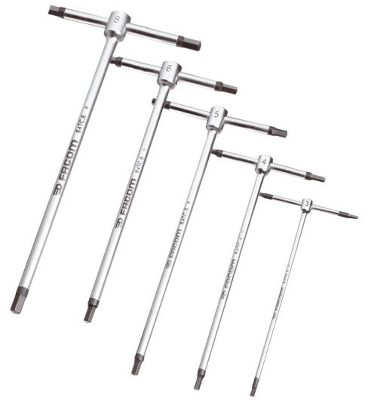 FACOM T-Handle Hexagon Key Set