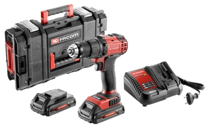 FACOM Cordless Drill/Driver Kit 18V 2Ah 13mm