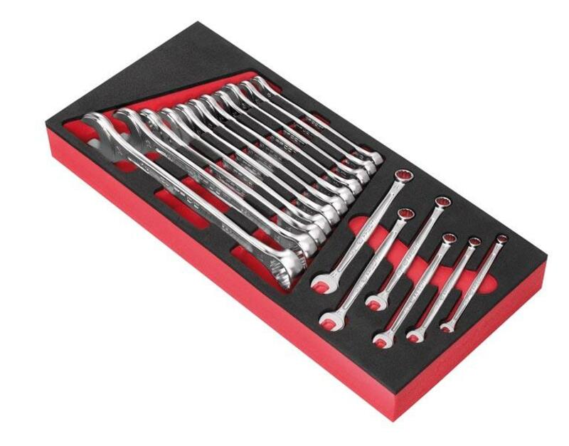 FACOM 17 OGVÂ® Combination Wrenches in Foam Tray