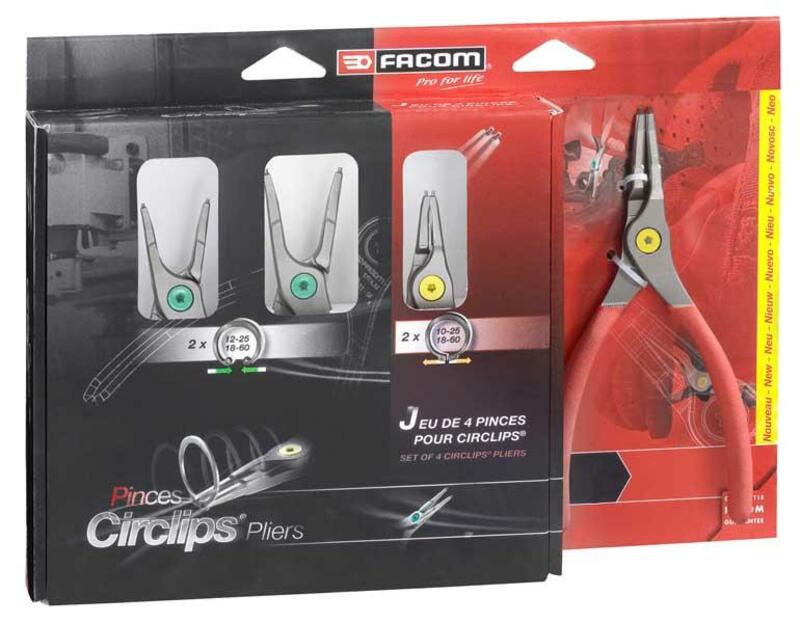 FACOM CirclipsÂ® pliers set - 4 pieces