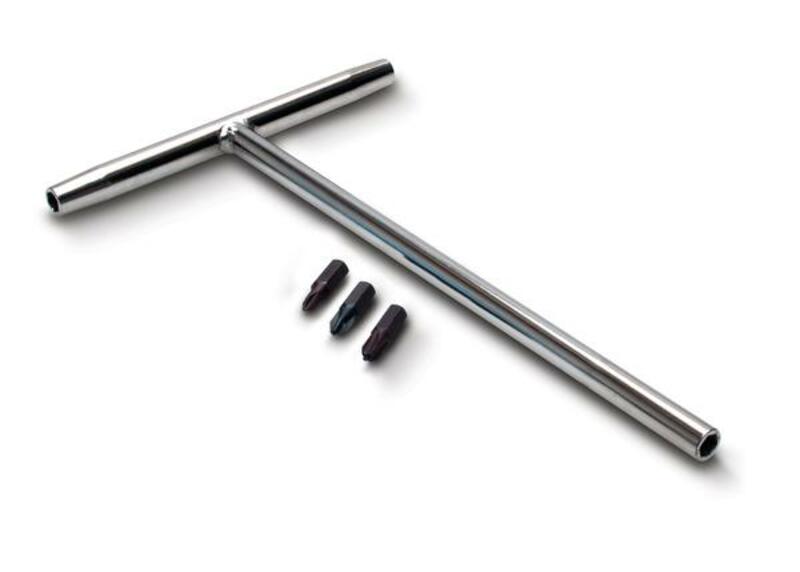 T-Handle Bit Driver with No. 1, 2, 3 JIS Cross-Head Bits