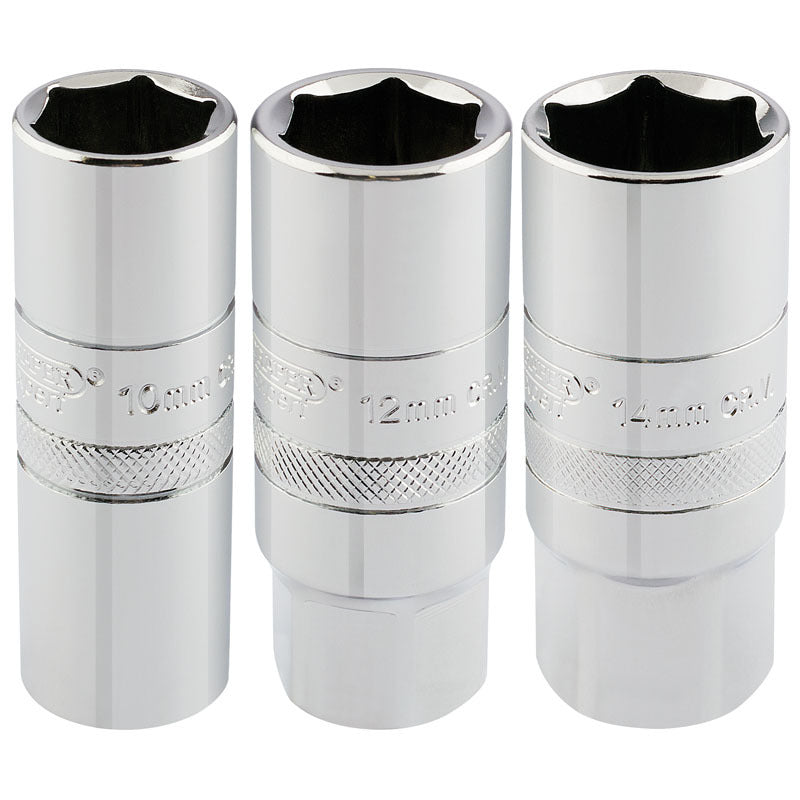 DRAPER 1/2'' Set of 3 Spark Plug Sockets