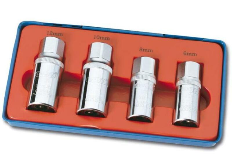 DRAPER Stud Extractors 6/8/10/12mm