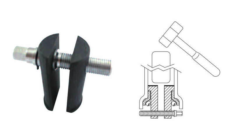 BUZZETTI Steering Stem Bearing Cups Removal Tool