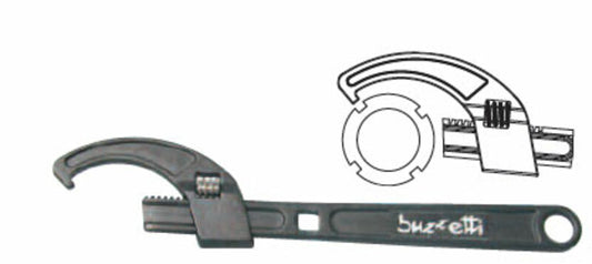 BUZZETTI Adjustable Hook Wrench Ã˜25-70mm