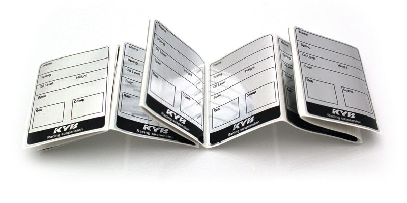KYB Maintenance Labels - 10 Pack