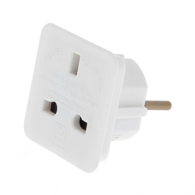 DRAPER UK/Ireland > EU Plug Adaptor