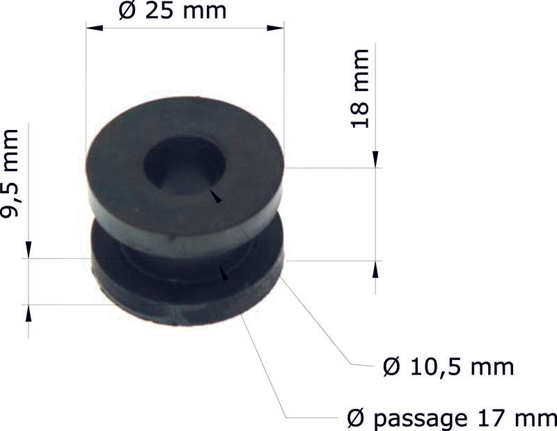 Tourmax silent blocs Honda CRF250R