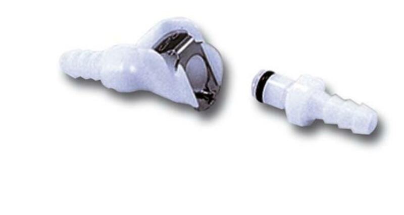 MOTION PRO Quick Connector Ã˜6mm Double Shut Off White