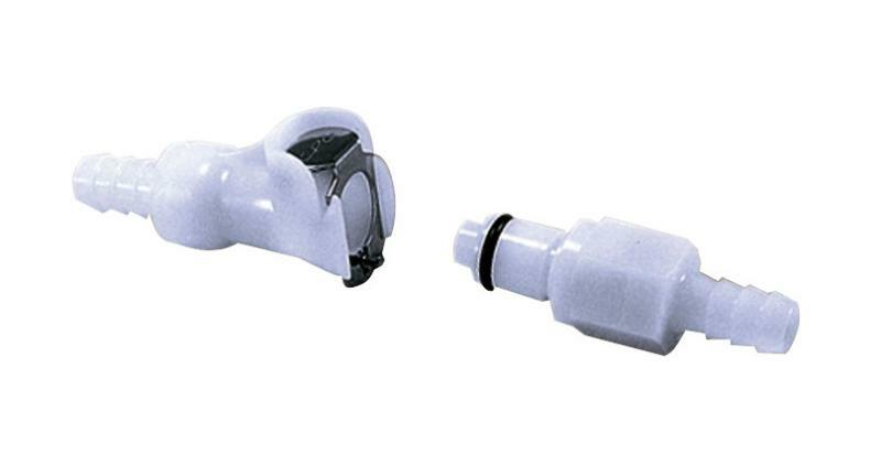 MOTION PRO Quick Connector Ã˜8mm Double Shut Off White