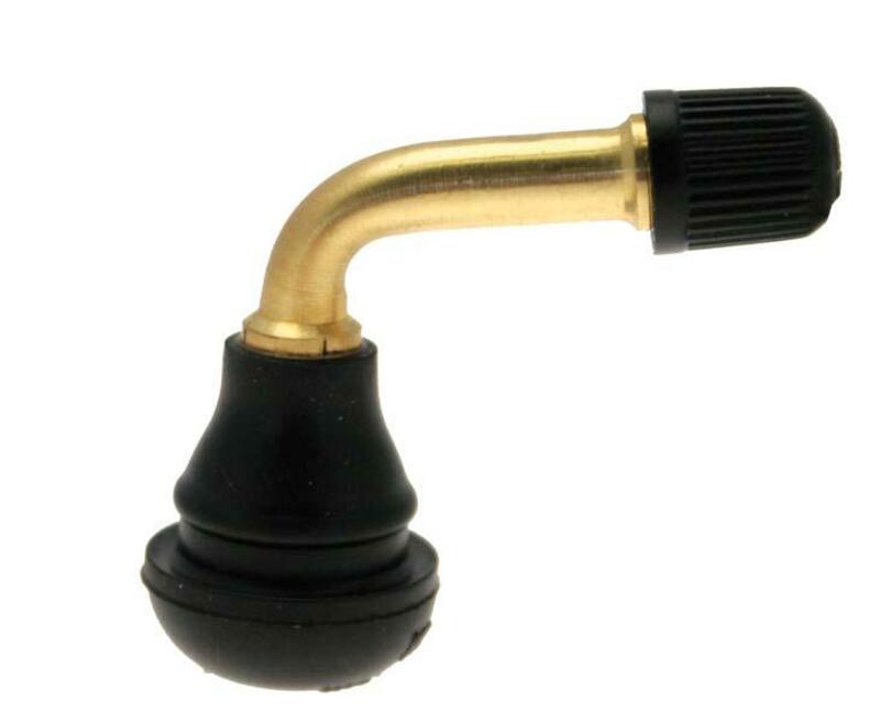 BIHR 90Â° Angled Rubbered Tire Valve
