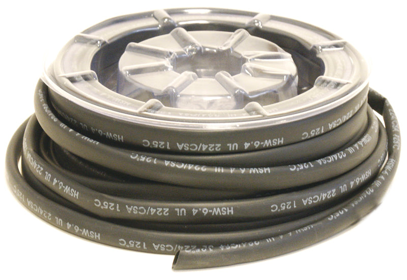 BIHR Reel of Heat-Shrinkable Tubing Black Ã˜4,8mm 12m