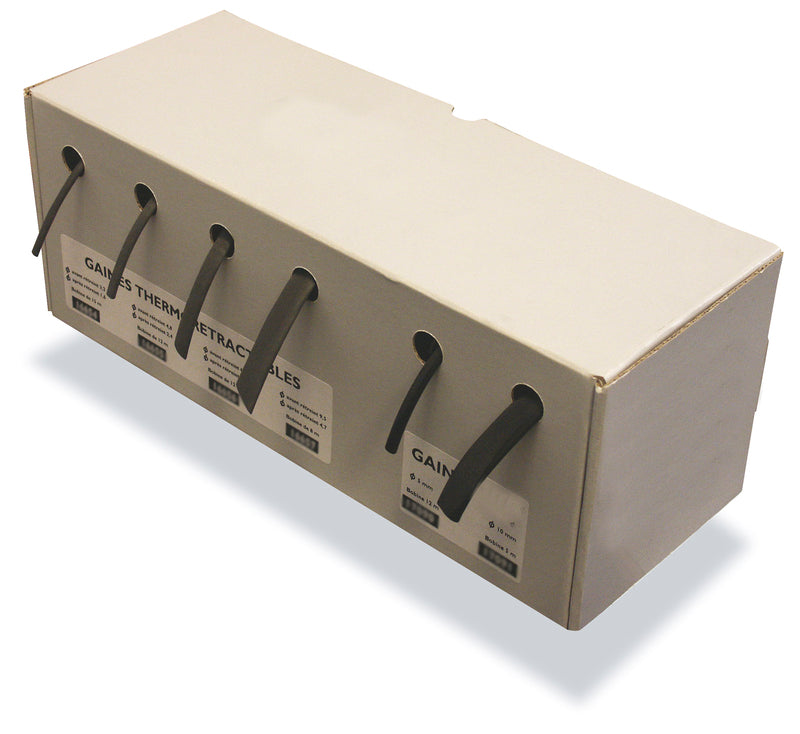 BIHR Reel of Heat-shrinkable Tubes Ã˜3,2mm to 19mm