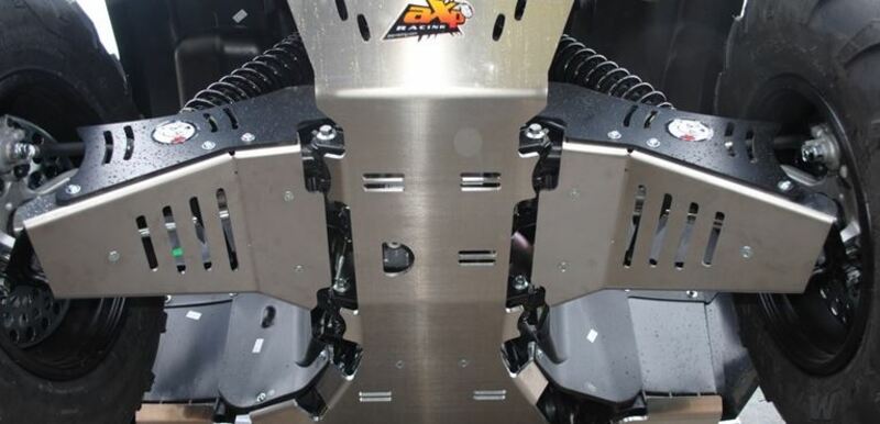 AXP Front A-Arm protection - Aluminium 4mm Yamaha YFM Grizzly