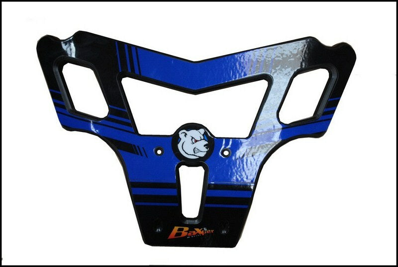 AXP Baxper HDPE Front bumper - Black/Blue Yamaha YZF450R