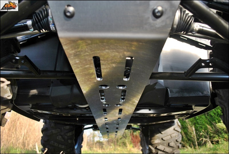 AXP Central skid plate - Aluminium 6mm Can-Am Outlander Max 500L
