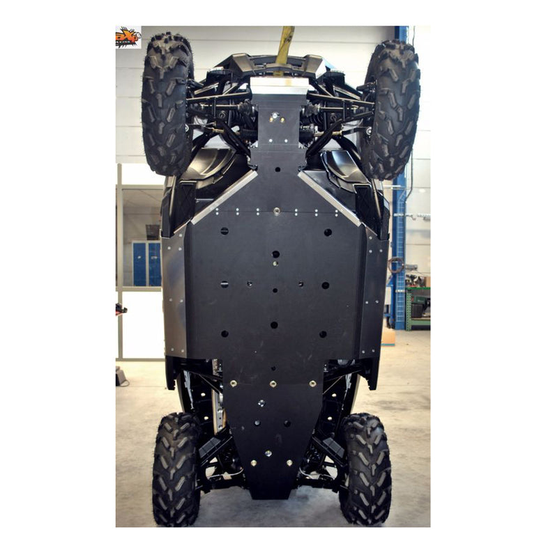 AXP Central skid plate - HDPE 10mm Polaris RZR900/S