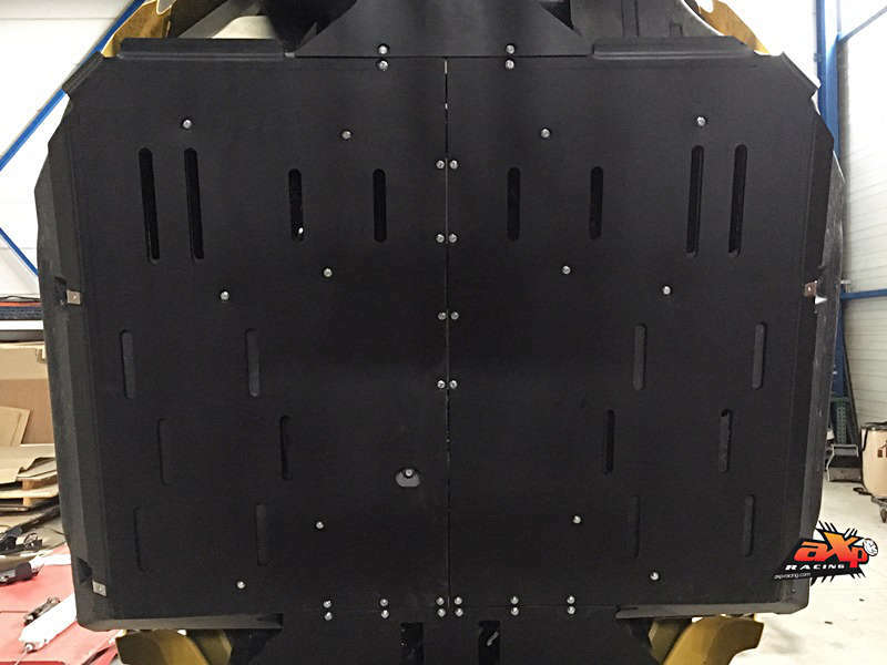 AXP Central skid plate - HDPE 10mm Yamaha YXZ1000R