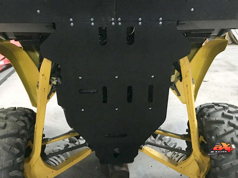 AXP Central skid plate - HDPE 10mm Yamaha YXZ1000R