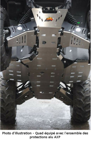 AXP Central skid plate - Aluminium 6mm Yamaha Grizzly 700