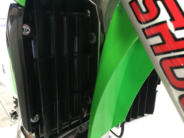 AXP Aluminium Radiator guard - Kawasaki KX250F - 1053137