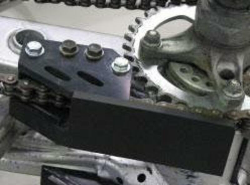 AXP Rear skid plate - HDPE 6mm Suzuki LT-R450