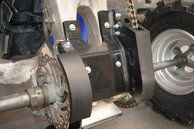 AXP Rear skid plate - HDPE 6mm Yamaha YFZ450R - 1053153