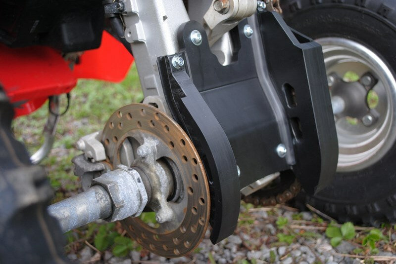 AXP Rear skid plate - HDPE 6mm Honda TRX450R