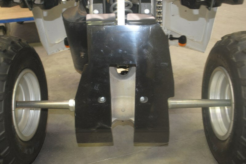 AXP Rear skid plate - HDPE 10mm Yamaha YFM700R