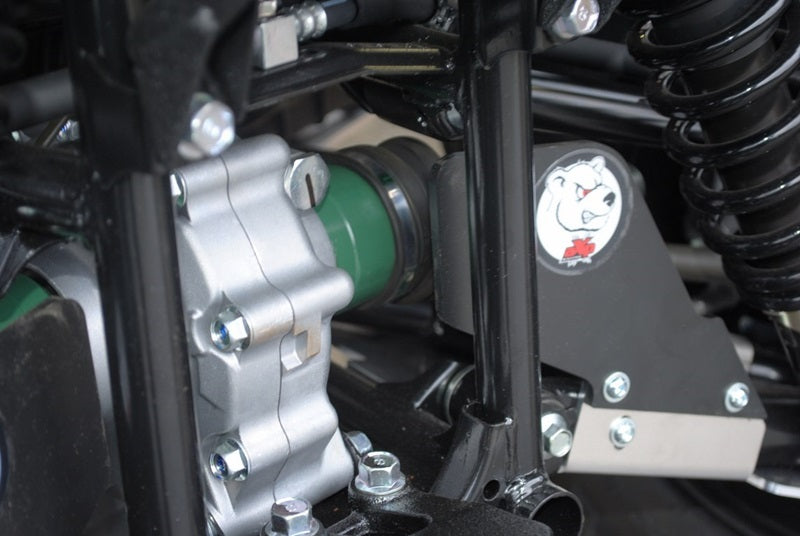 AXP Rear skid plate - HDPE 4mm Yamaha YFM700 Grizzly