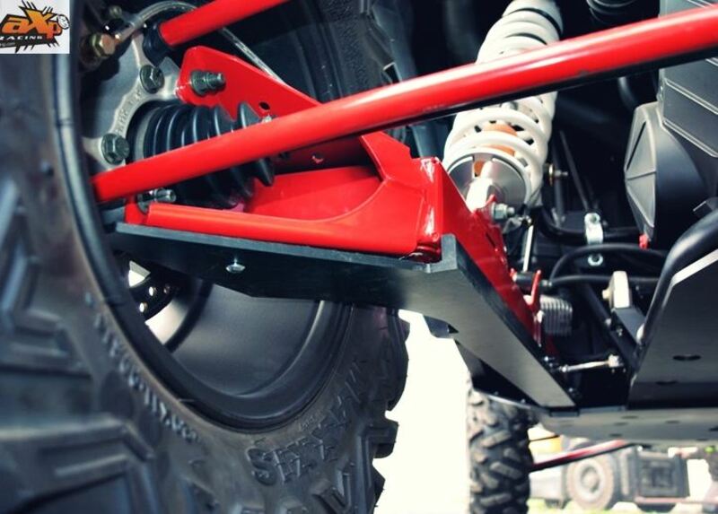 AXP Rear skid plate - HDPE 6mm Polaris RZR1000XP