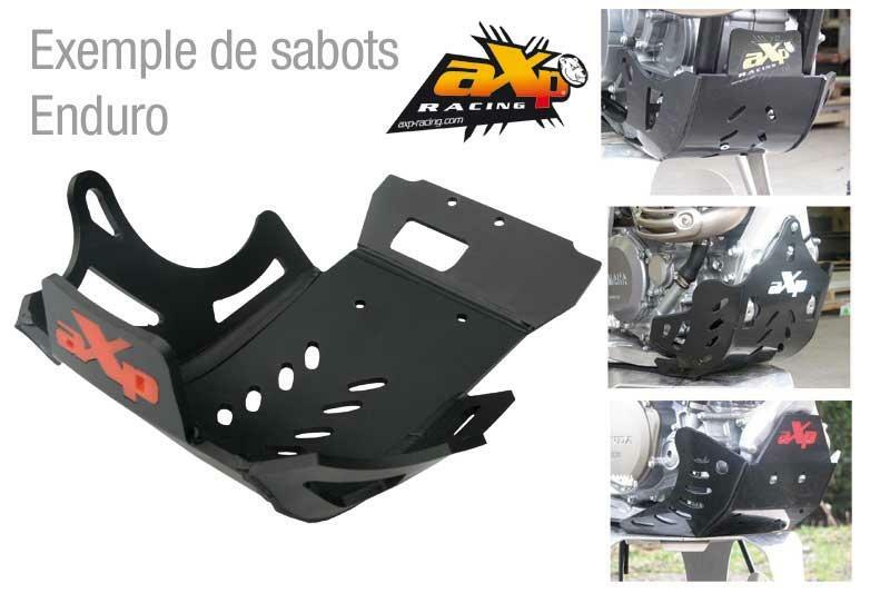 AXP Enduro Skid plate - HDPE 6mm Yamaha WR250R